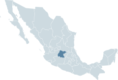 Guanajuato Karte