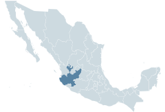 Jalisco Karte