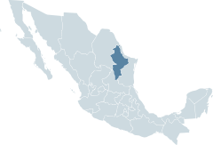 Nuevo León Karte
