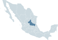San Luis Potosí Karte